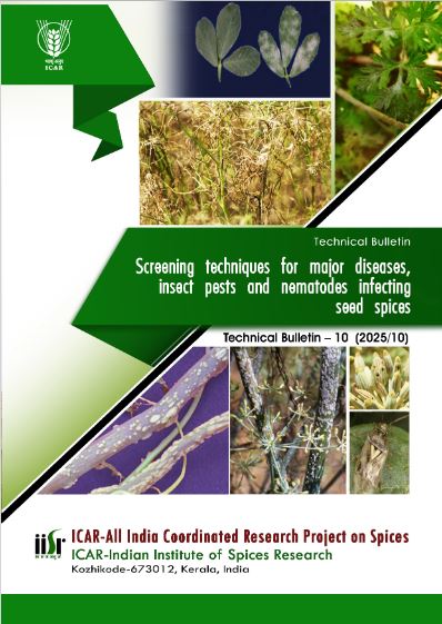 Screening Procedures Seed Spices 2025 Cover